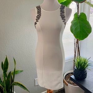 Lulus white sequins dress
